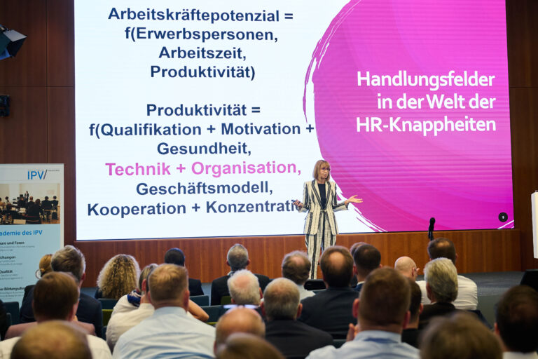 15. IPV-Jahrestagung 2024 - Prof. Dr. Jutta Rump
„New Normal. New Work. New Location.“