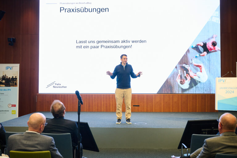 15. IPV-Jahrestagung 2024 - Felix Neureuther
„Move smart - the Felix Neureuther way“