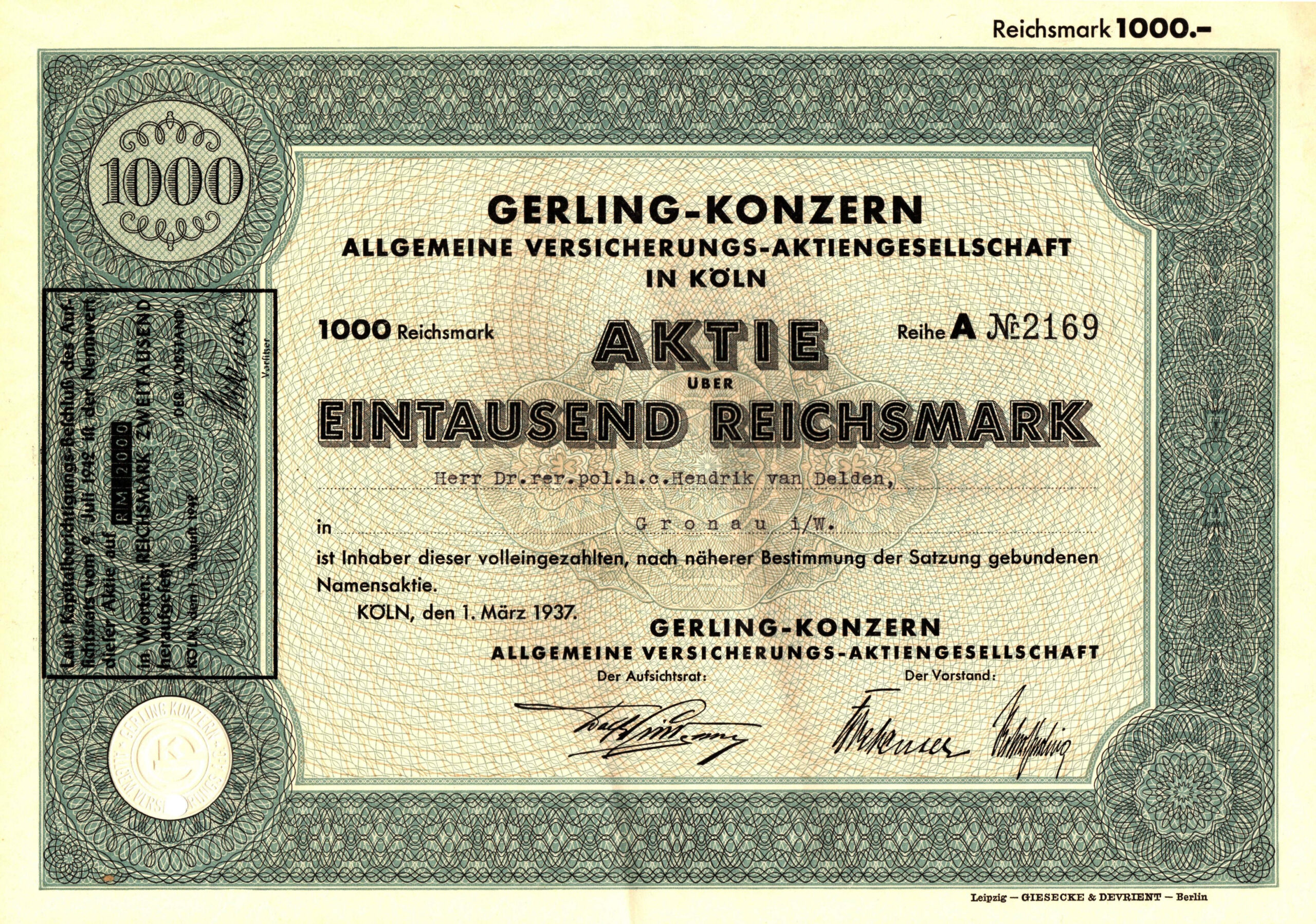 Gerling Konzern 1937 scaled