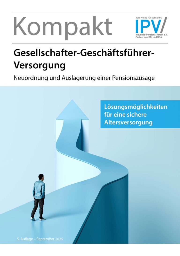 Broschürendeckblatt IPV-Kompakt Gesellschafter-Geschäftsführer-Versorgung