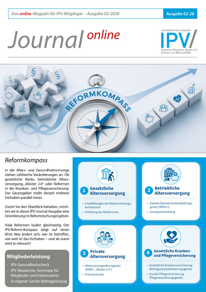 IPV-Mitgliedermagazin Journal online 02-2026